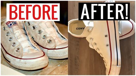 can you bleach white converse.